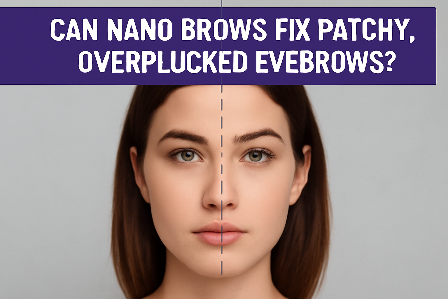 Can Nano Brows Fix Patchy, Overplucked Eyebrows?