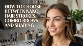 How to Choose Between Nano Hair Strokes, Combo Brows, and Shading
