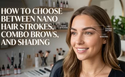 How to Choose Between Nano Hair Strokes, Combo Brows, and Shading